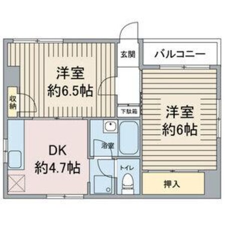 ヴィラ ベルエトワールの物件間取画像